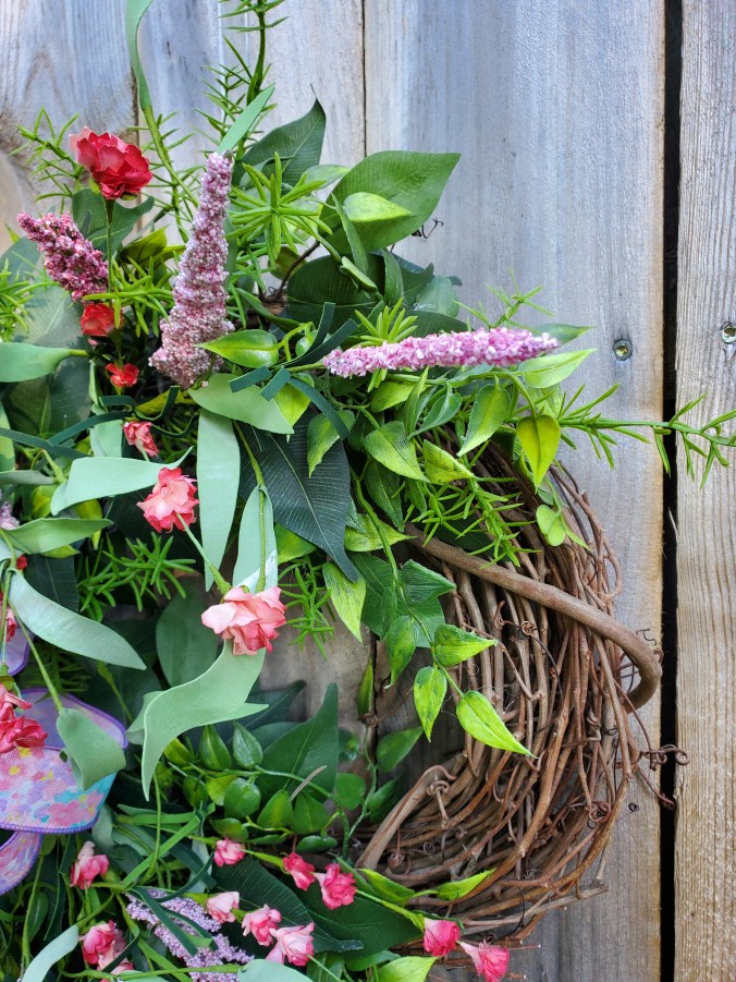 pink wildflower wreath top v2